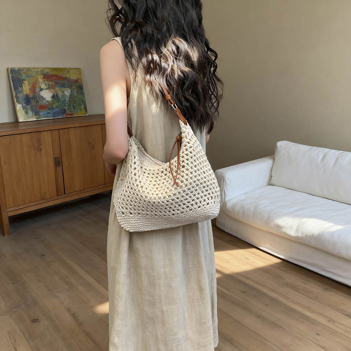 The Sorrento Bag - Handbag | Off White & Wood